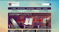 Desktop Screenshot of infiniteplastics.com